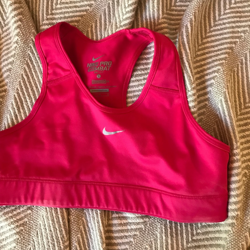 Nike Pro Combat Dri-Fit compression sports bra